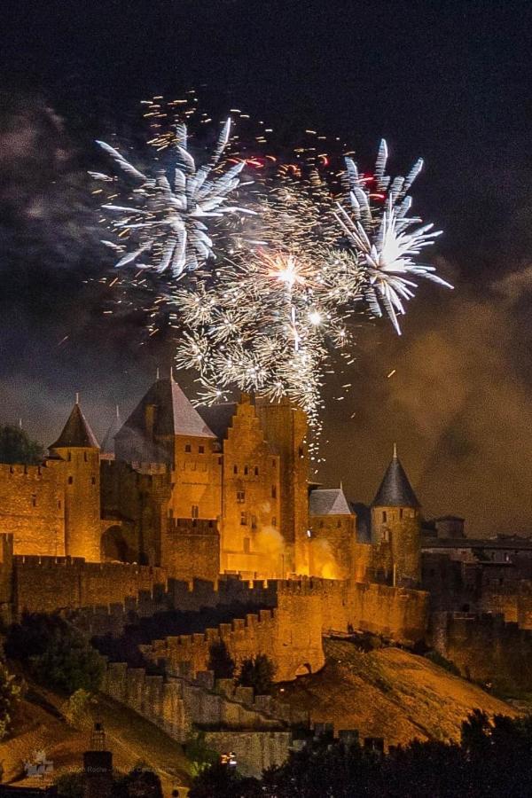 Bel Appartement Avec Cour Au Coeur De La Bastide Carcassonne Exterior foto